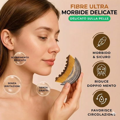 Spazzola per massaggio linfatico