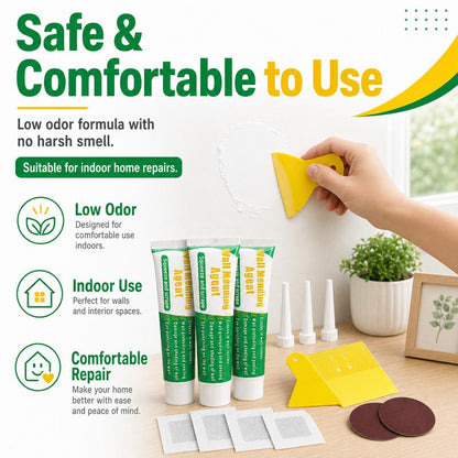 Riparazione Pareti Kit Completo con Spatola e Carta Vetrata