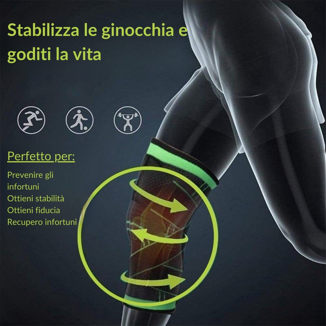 OFFERTA GRATUITA 1+1: Ginocchiera a compressione elastica