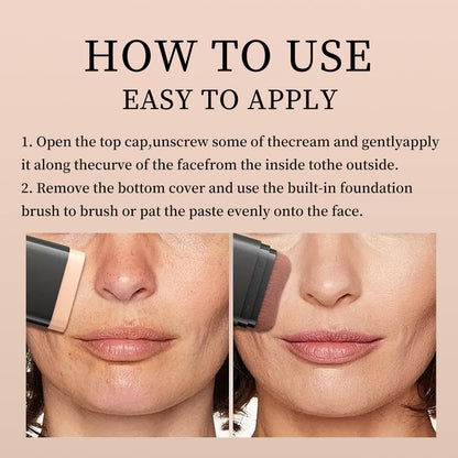 Base Idratante e Correttore Stick 2-in-1 Formula a Lunga Tenuta