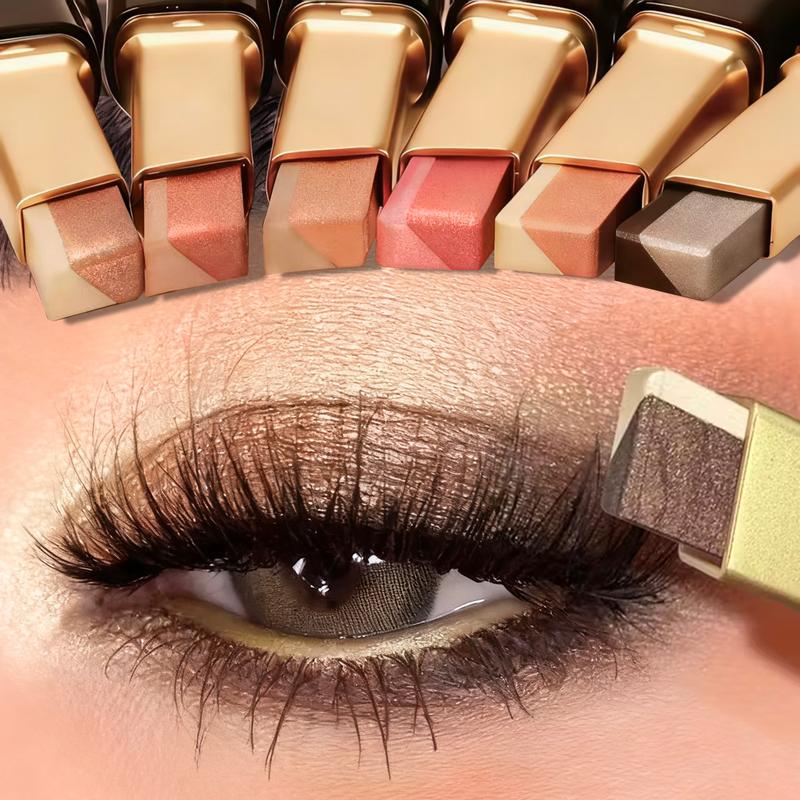 Trucco Occhi Matte Doppio Colore Stick Waterproof Lunga Tenuta