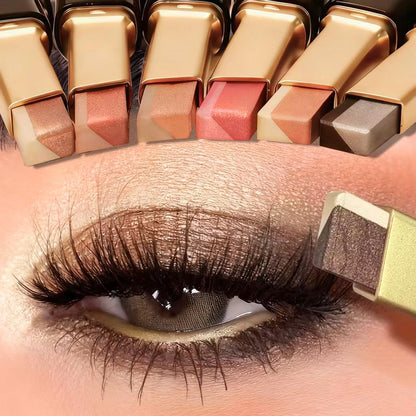 Trucco Occhi Matte Doppio Colore Stick Waterproof Lunga Tenuta