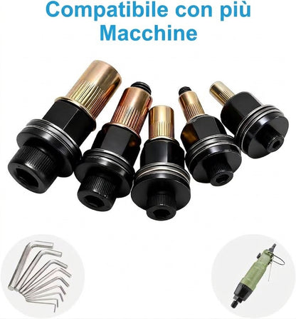 Confezione da 10 - Riparazione Auto Rivettatrice Manuale Acciaio Carbonio Kit
