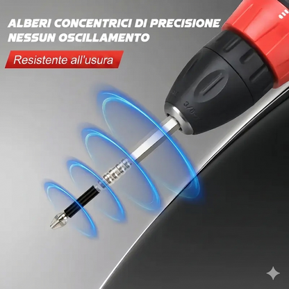 (Confezione da 9) - Resistenza All’Impatto Punta Avvitatore Antiscivolo Magnetica