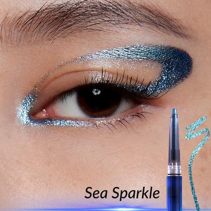 Eyeliner Glow Melt-On Resistente All'Acqua Effetto Multicromatico