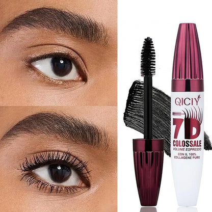 Lunga Durata Mascara Ciglia 7D Impermeabile Effetto Naturale