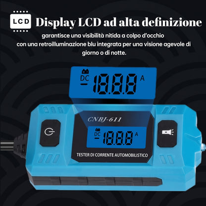 Tester Circuiti DC 48V Compatto con Batteria 23A 12V Impermeabile