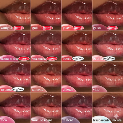 (Confezione da 3) - Idratazione Intensa Rossetto Nooni Apple Effetto Lucido Duo Trio
