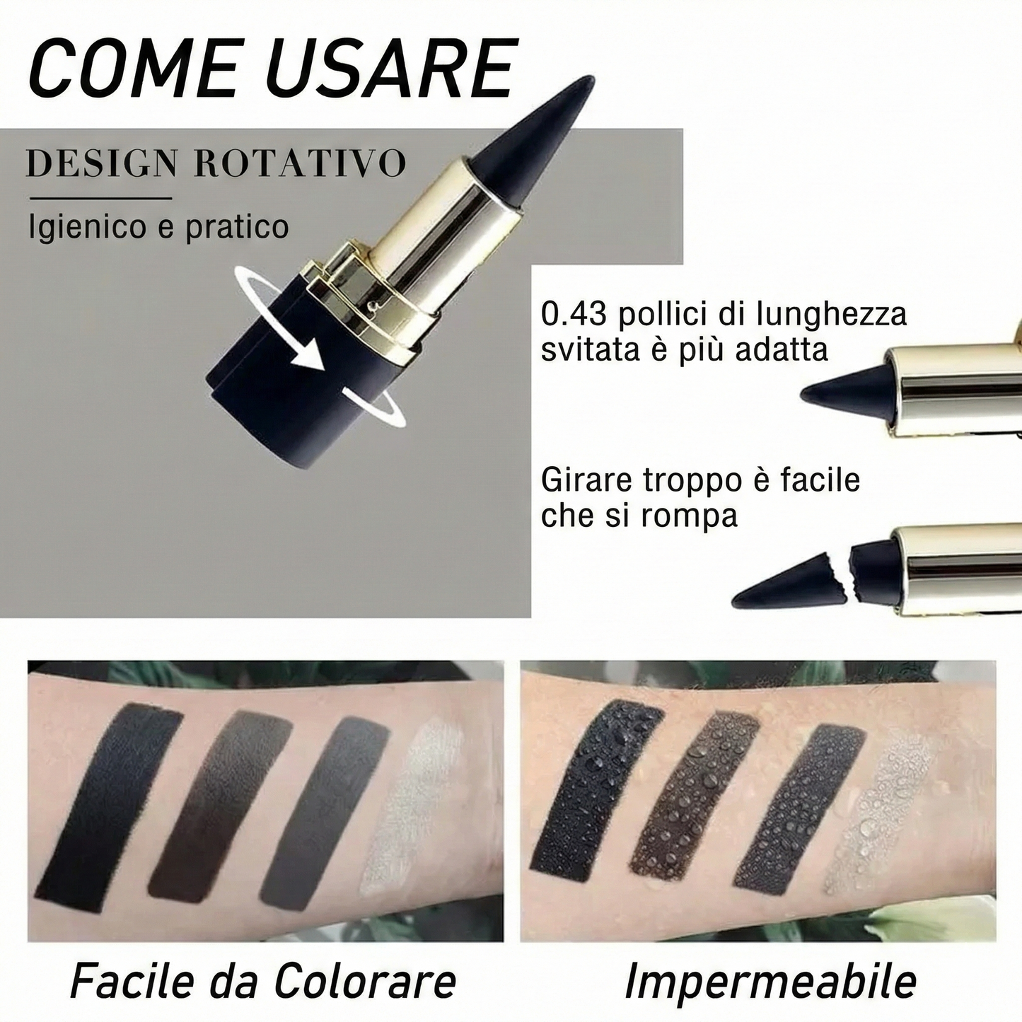 Set di matite eyeliner in gel