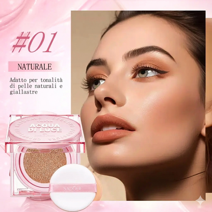 Coprenza Alta Fondotinta Cushion Matte Lunga Durata Rosa