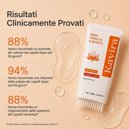 Capelli più lunghi, forti e folti in 6 settimane
