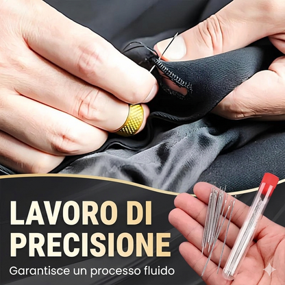 Kit di riparazione fai da te 34 pezzi – Kit da cucito portatile