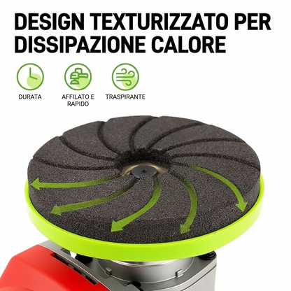 (Confezione da 3) - Lime per Smerigliatura 10.16 CM" con Carburo di Silicio per Piastrelle