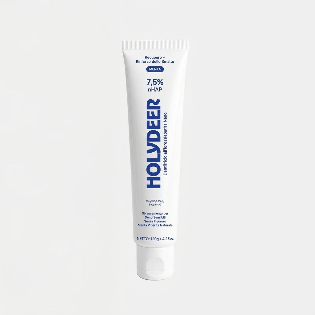 Sbiancante Dentifricio Fluoro-Free con Nano Idrossiapatite