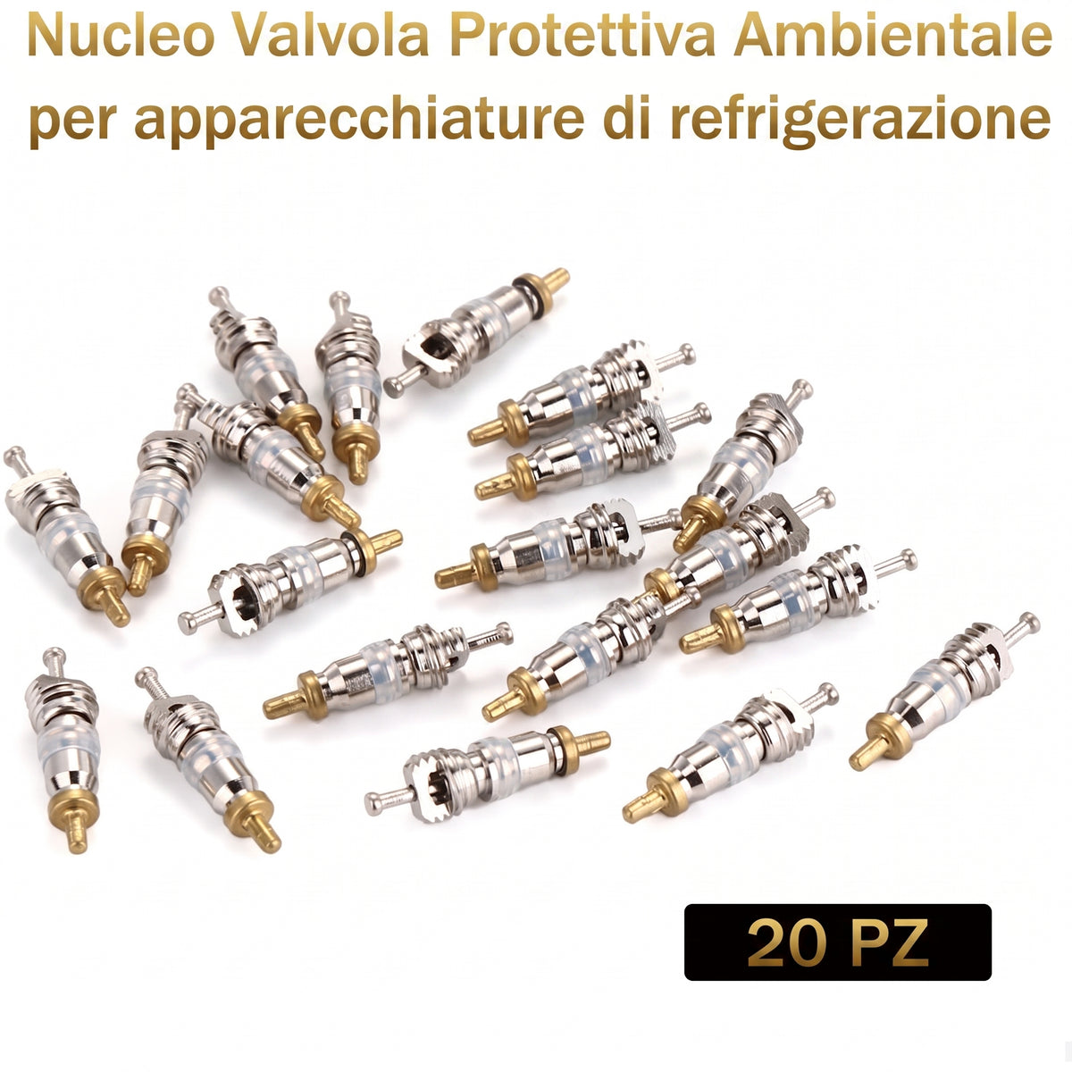 Strumento Rimozione Valvola AC con Kit Valvole e Guarnizioni