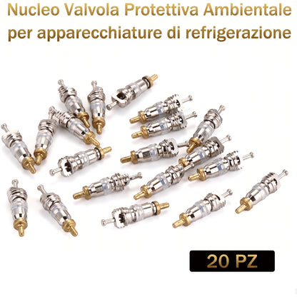 Strumento Rimozione Valvola AC con Kit Valvole e Guarnizioni
