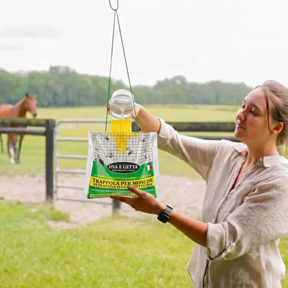 Elimina le mosche senza sforzo – Trappola per mosche Palamot™