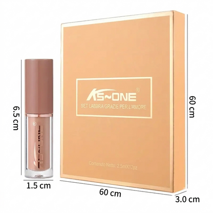 Confezione da 12 - Colorazione Lunga Tenuta Set Rossetti Liquidi Opachi Idratanti