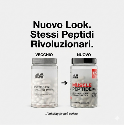 Dileucina, peptide muscolare 185 - 84 capsule