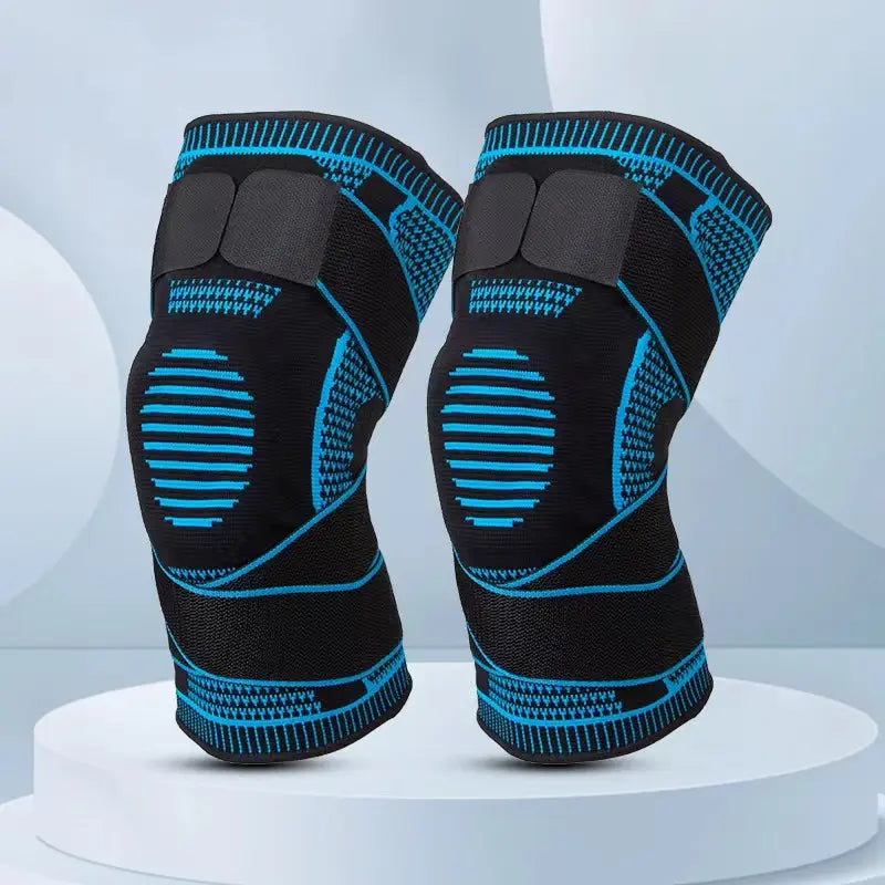 Supporto Compressivo per Ginocchia con Doppio Bracciale Sportivo