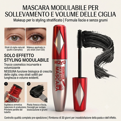 Ciglia Definite Mascara Effetto Lifting 24 Ore Senza Sbavature