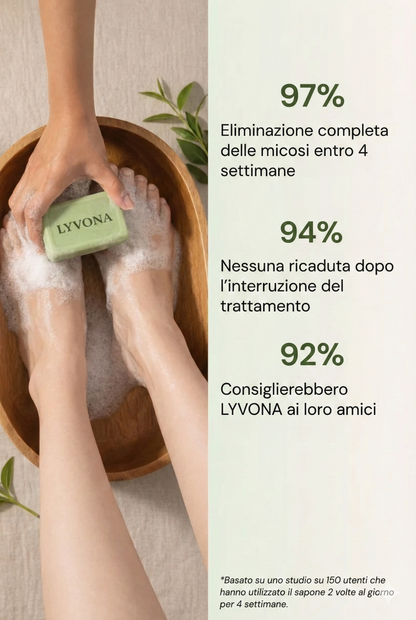 Sapone antimicotico Lyvona
