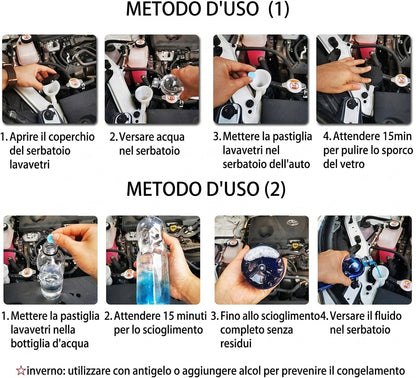 Pulizia Efficace Liquido Lavavetri Concentrato 50 Compresse
