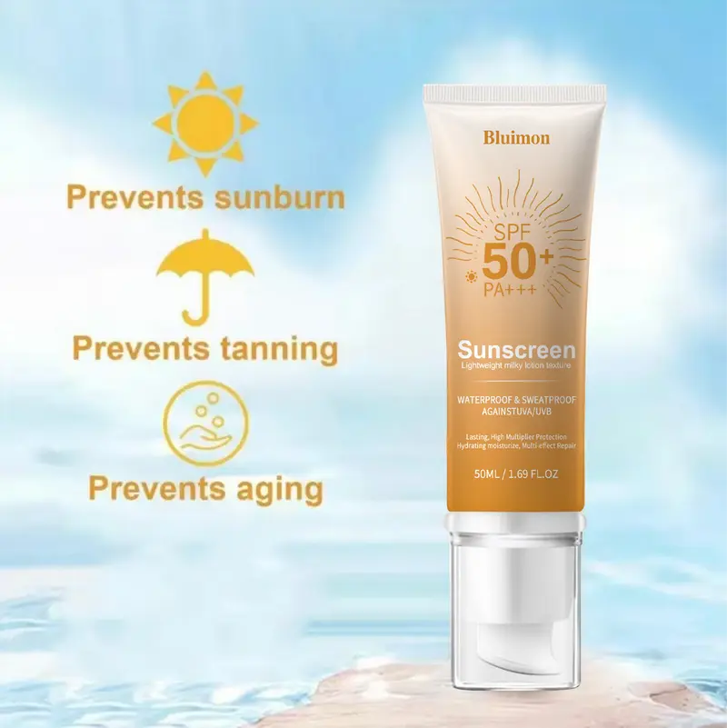 Protezione Solare Viso SPF 50 Idratante Tonalizzante