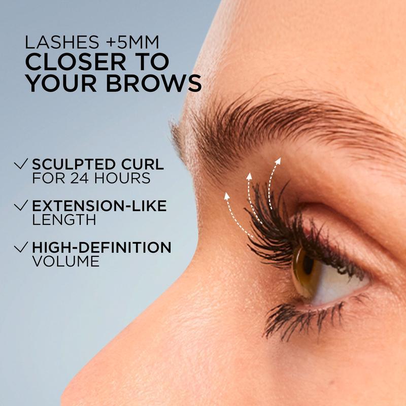 Allungante Mascara Tubo Metallico Lunga Tenuta Naturale Curl