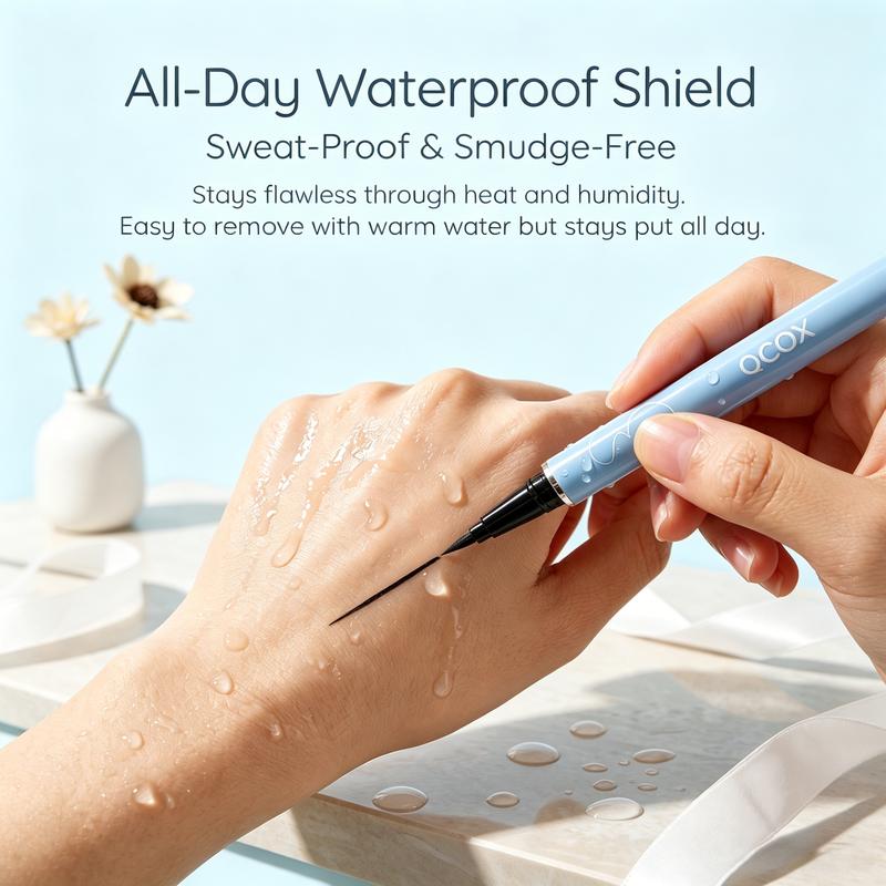 Eyeliner Waterproof Leggero Lunga Tenuta Texture Setosa