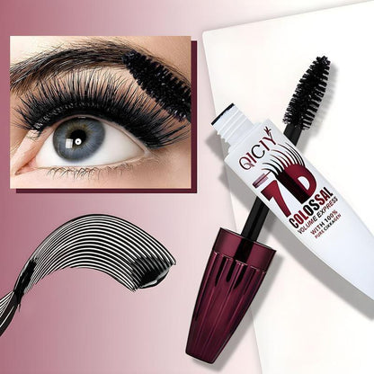 Lunga Durata Mascara Ciglia 7D Impermeabile Effetto Naturale
