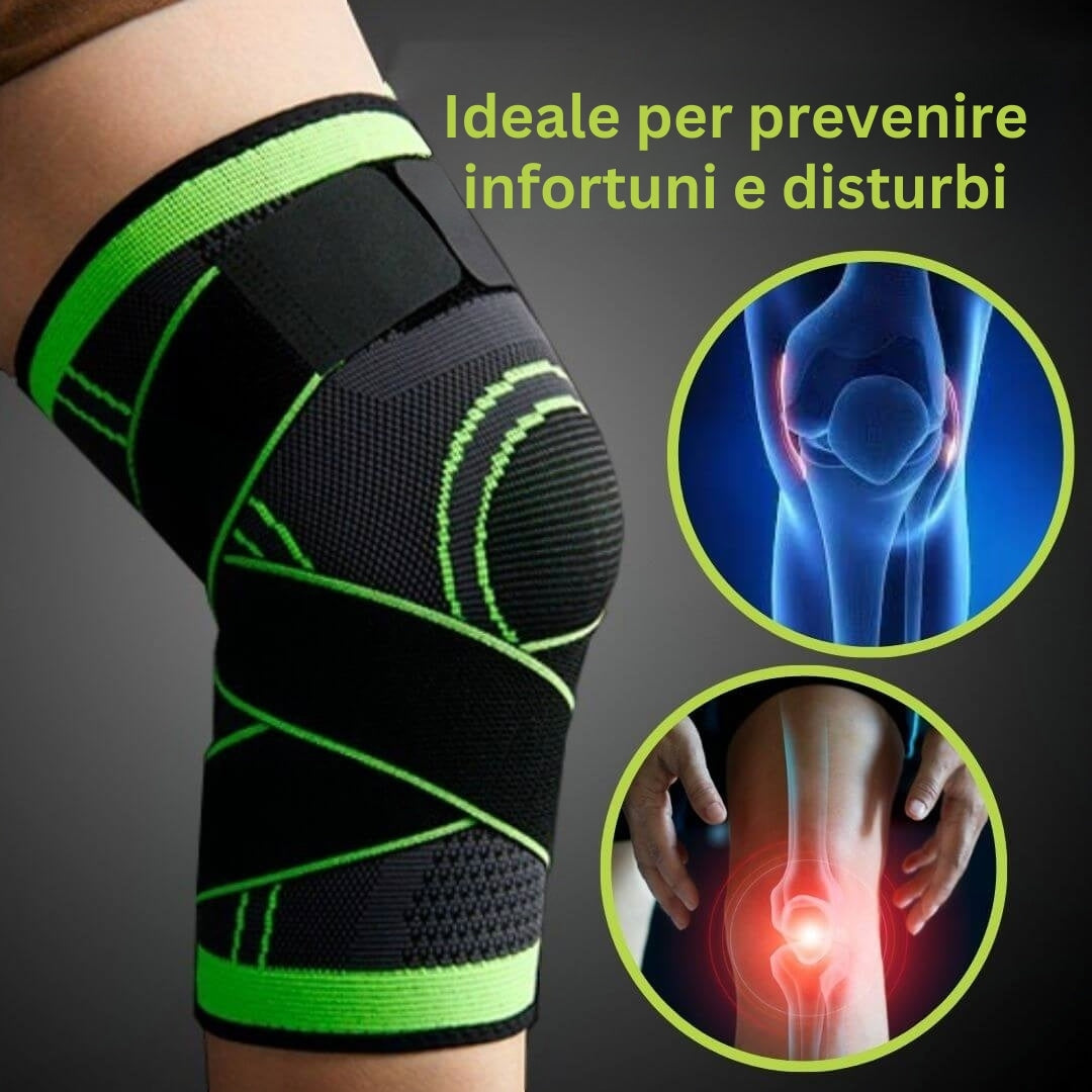 OFFERTA GRATUITA 1+1: Ginocchiera a compressione elastica