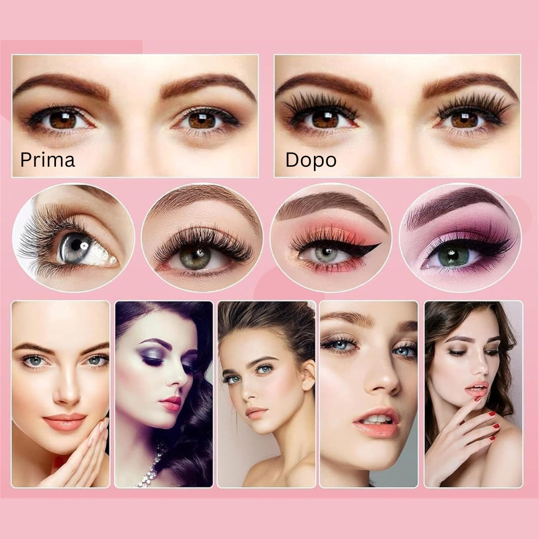LashLux© - Kit Ciglia Magnetiche con Applicatore