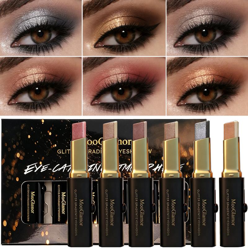 Trucco Occhi Matte Doppio Colore Stick Waterproof Lunga Tenuta