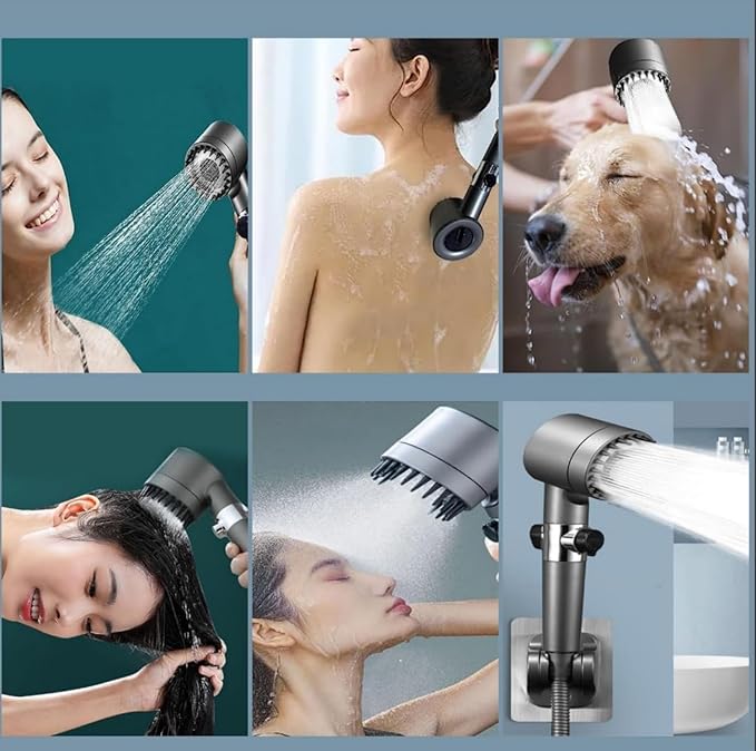 Soffione doccia ad alta pressione + 3 filtri gratuiti
