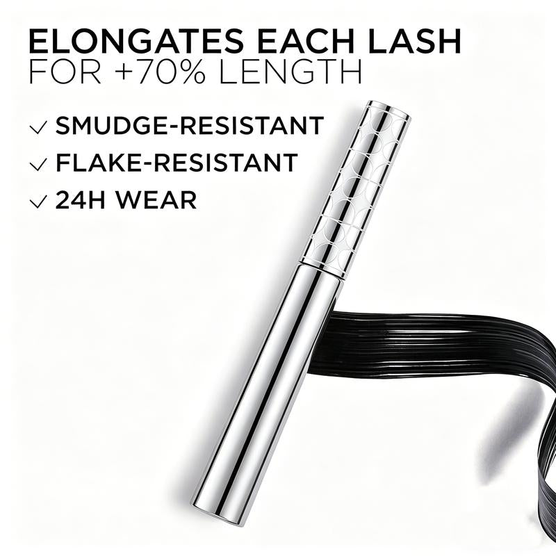 Allungante Mascara Tubo Metallico Lunga Tenuta Naturale Curl