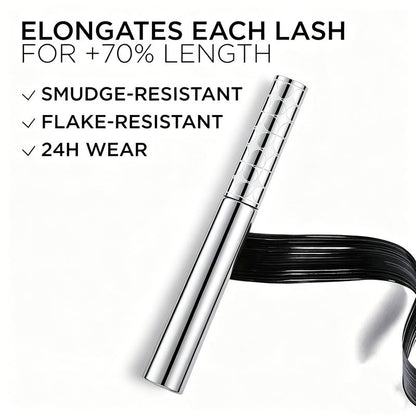 Allungante Mascara Tubo Metallico Lunga Tenuta Naturale Curl