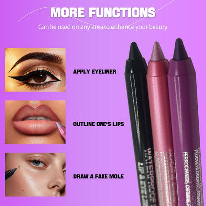 Colorata Matita Eyeliner 12 Colori Effetto Perlato Luminoso