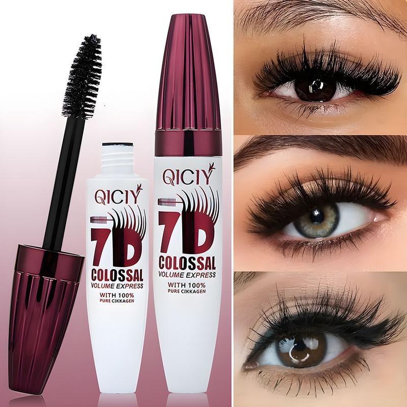 Lunga Durata Mascara Ciglia 7D Impermeabile Effetto Naturale