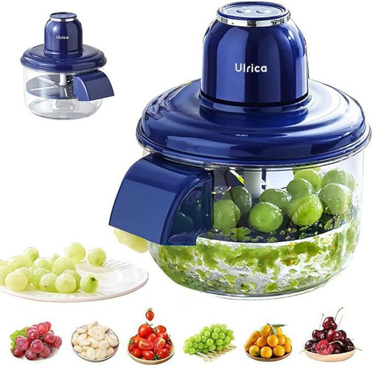 Pelapatate elettrico ricaricabile - Aglio e frutta