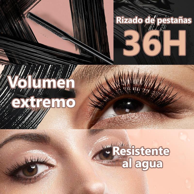 Lunga Durata Mascara Waterproof Effetto Ciglia Naturali Nero
