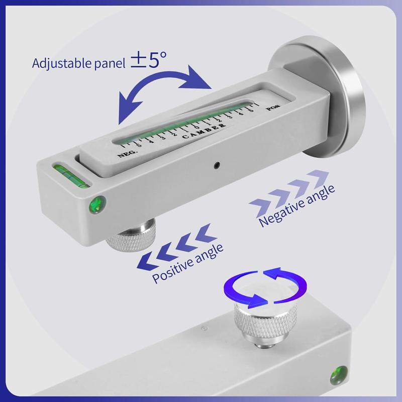 Strumento Magnetico Regolabile per Allineamento Ruote Camber
