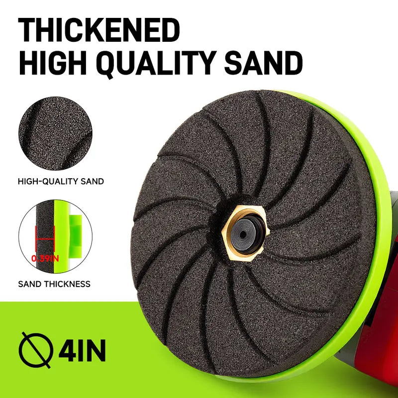 (Confezione da 3) - Lime per Smerigliatura 10.16 CM" con Carburo di Silicio per Piastrelle