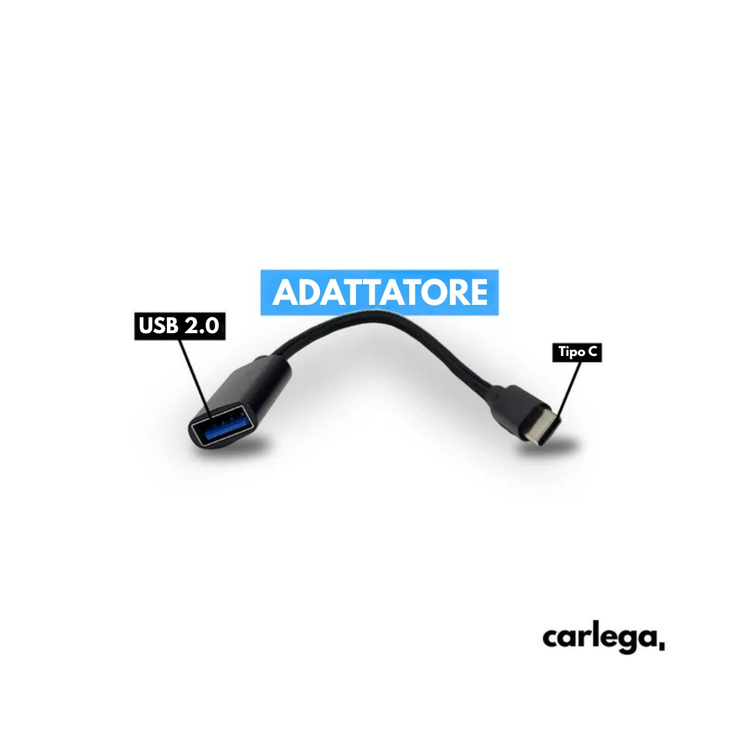 Adattatore wireless per CarPlay/AndroidAuto con penna