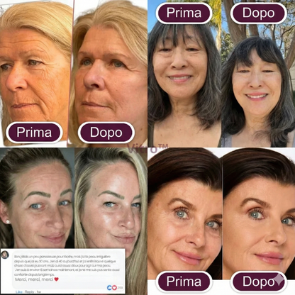 Balsamo viso al collagene e calcio
