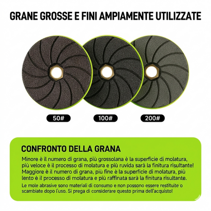 (Confezione da 3) - Lime per Smerigliatura 10.16 CM" con Carburo di Silicio per Piastrelle