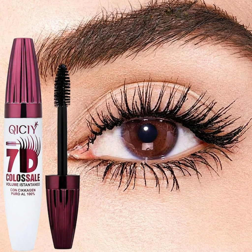 Volume E Curl Mascara 7D Resistente 24 Ore Effetto Ciglia Finte