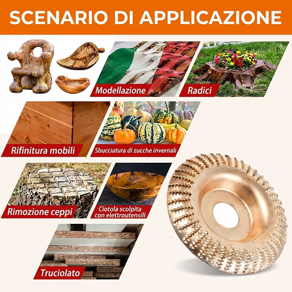 Confezione da 3 - Resistenti Dischi Abrasivi per Levigatrice Uso Legno e Metallo