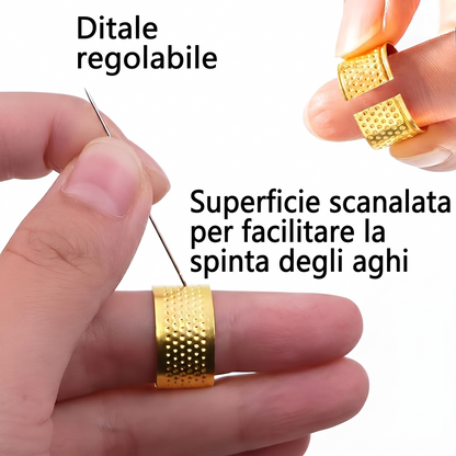 Kit di riparazione fai da te 34 pezzi – Kit da cucito portatile