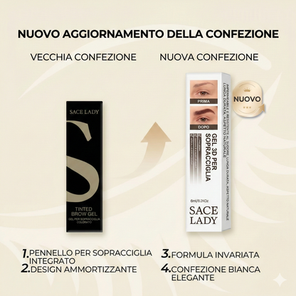Gel colorato per sopracciglia - Impermeabile